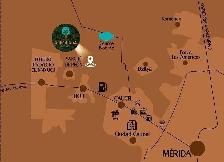Residential lot in Ucu, Mérida