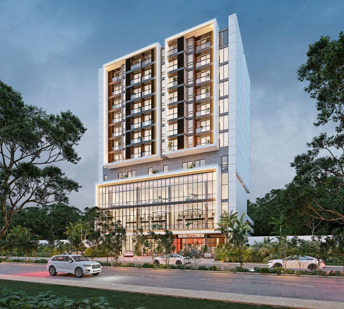 Two-bedroom apartment in Temozon Norte, Mérida