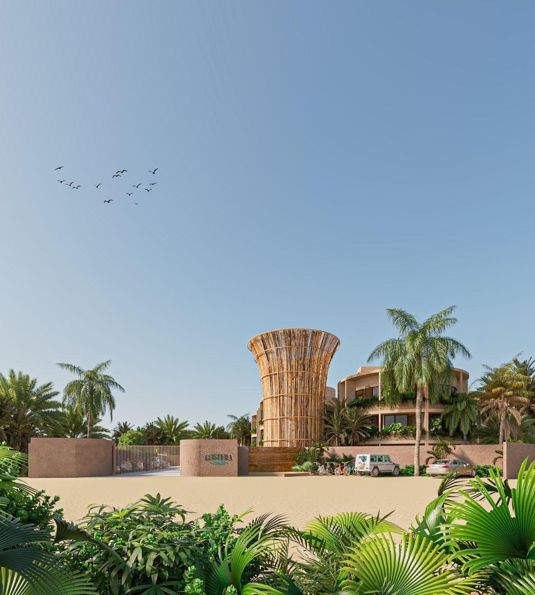 Beachfront Apartment for Sale in Mérida, Chicxulub, with Amenities