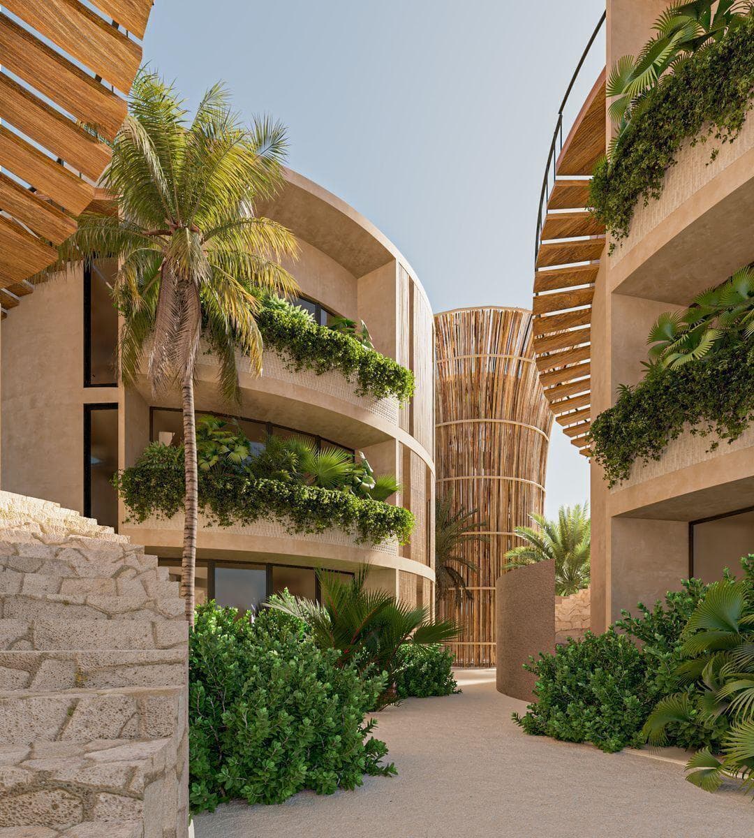 Beachfront Apartment for Sale in Mérida, Chicxulub, with Amenities