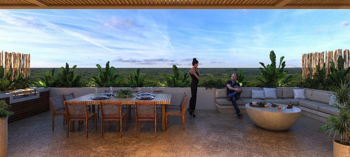 Apartment near the main avenue in Temozón Norte, Mérida