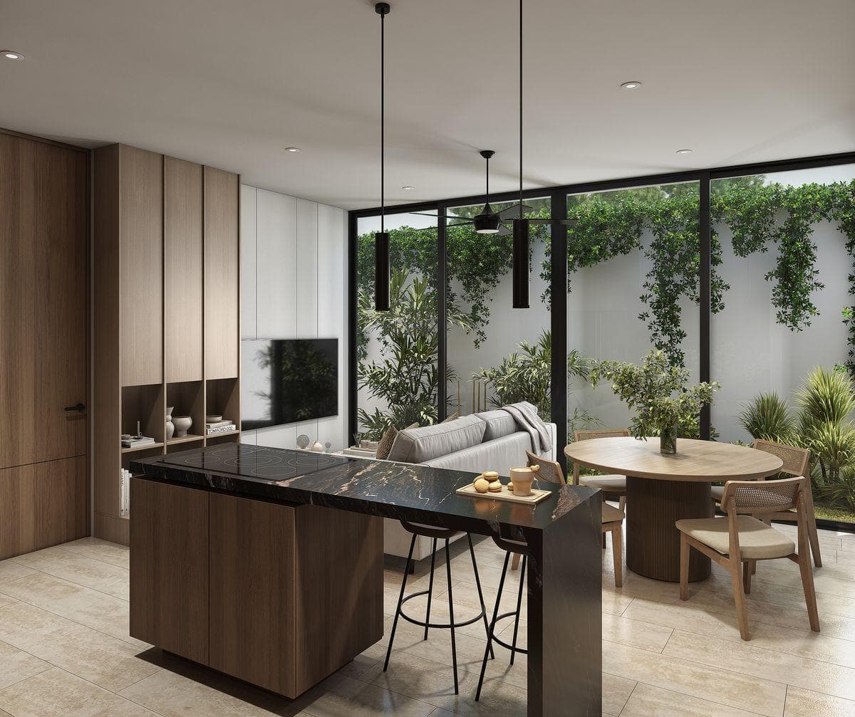 One-bedroom apartment for sale in Temozón Norte, Mérida