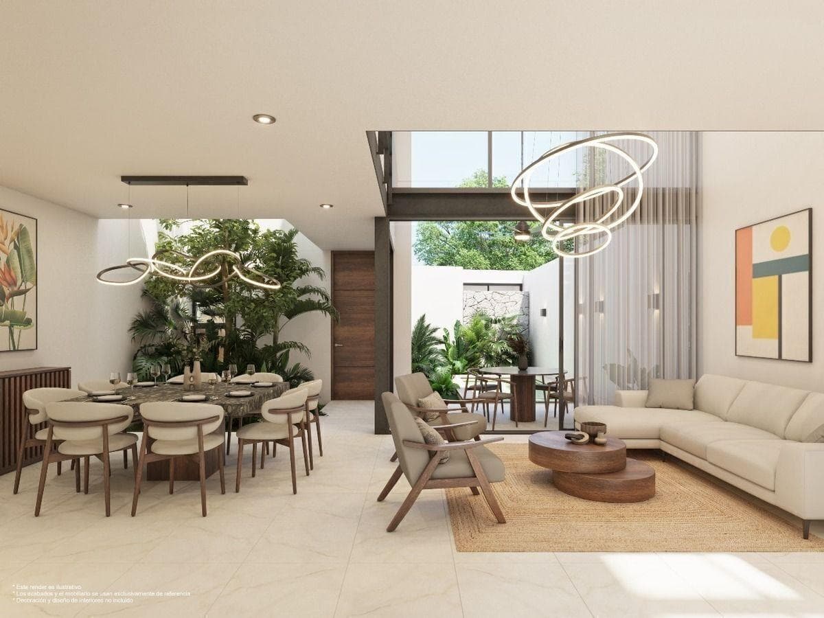 3-Bedroom House for Pre-Sale in Temozón Norte, Mérida