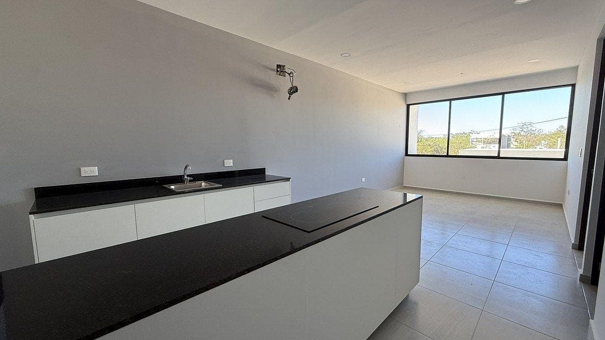 One-bedroom apartment + 1 flexible room in Temozon Norte, Mérida