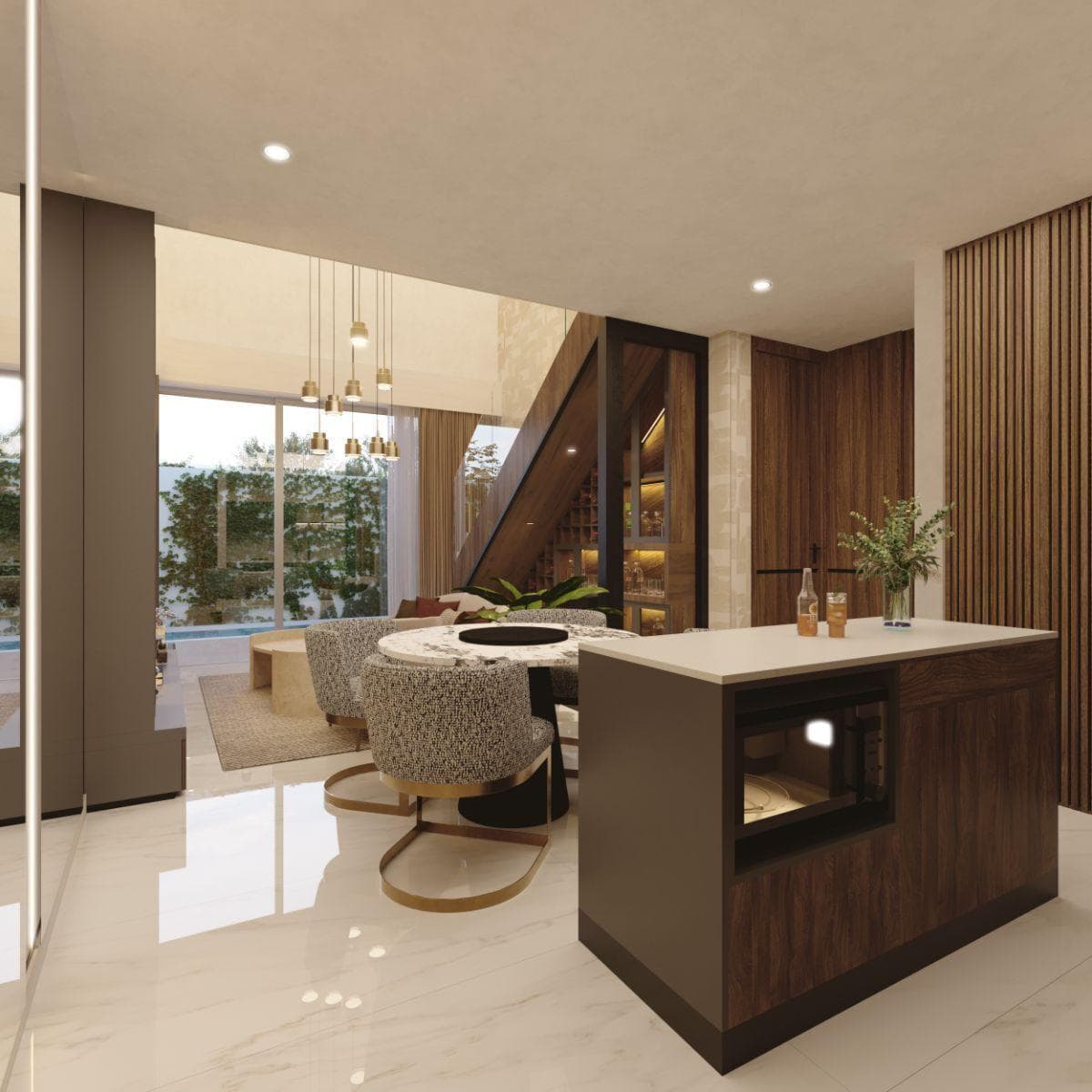 Apartment north of Mérida, Cholul