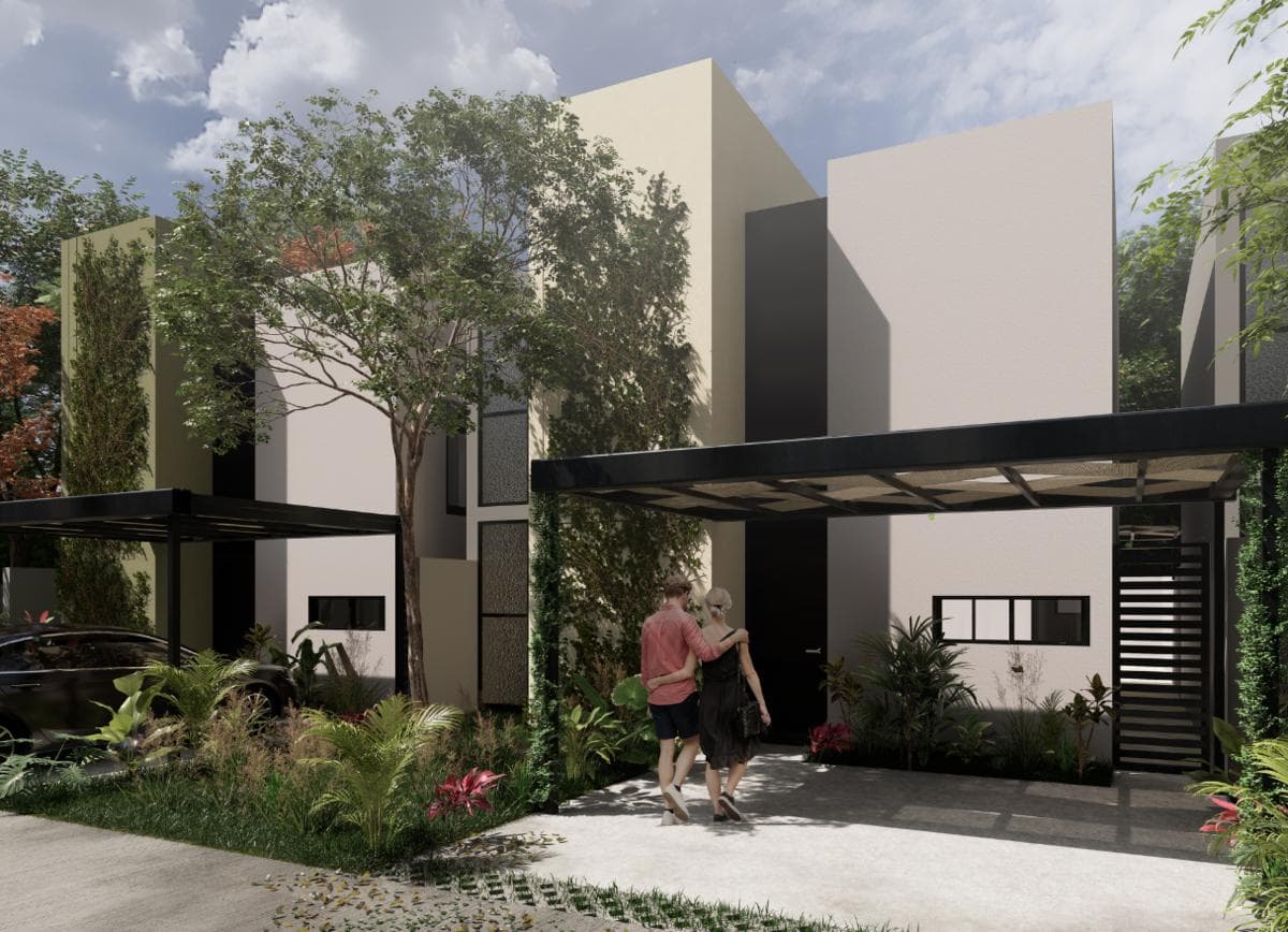 House North of Mérida, Conkal, on a Private Street