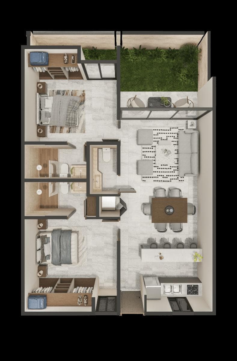 Apartment in a high-appreciation area, Temozon Norte, Mérida