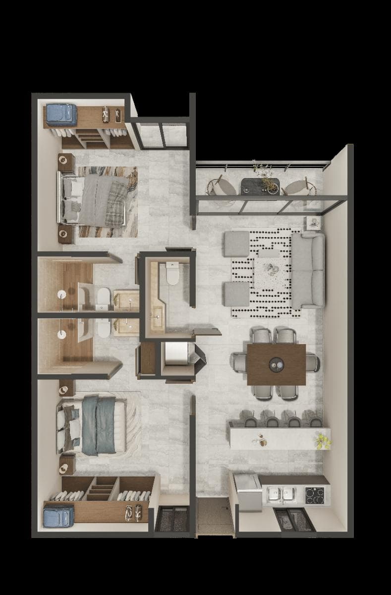 Apartment in a high-appreciation area, Temozon Norte, Mérida