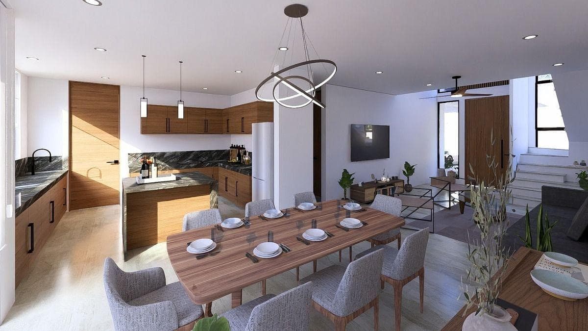 House for presale in the Altozano gated community, north of Mérida,