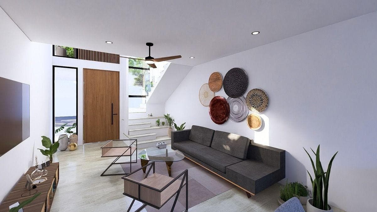 House for presale in the Altozano gated community, north of Mérida,