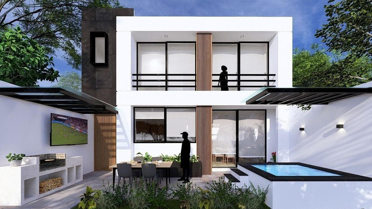 House for presale in the Altozano gated community, north of Mérida,