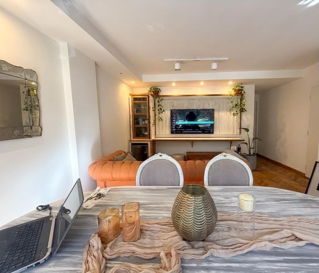 2-bedroom renovated apartment for sale with a balcony facing the riverfront