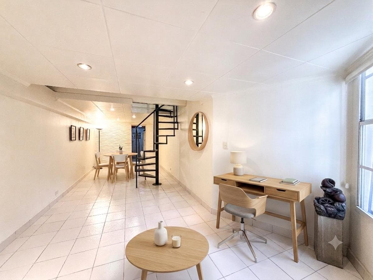 Two-room duplex apartment in Colegiales