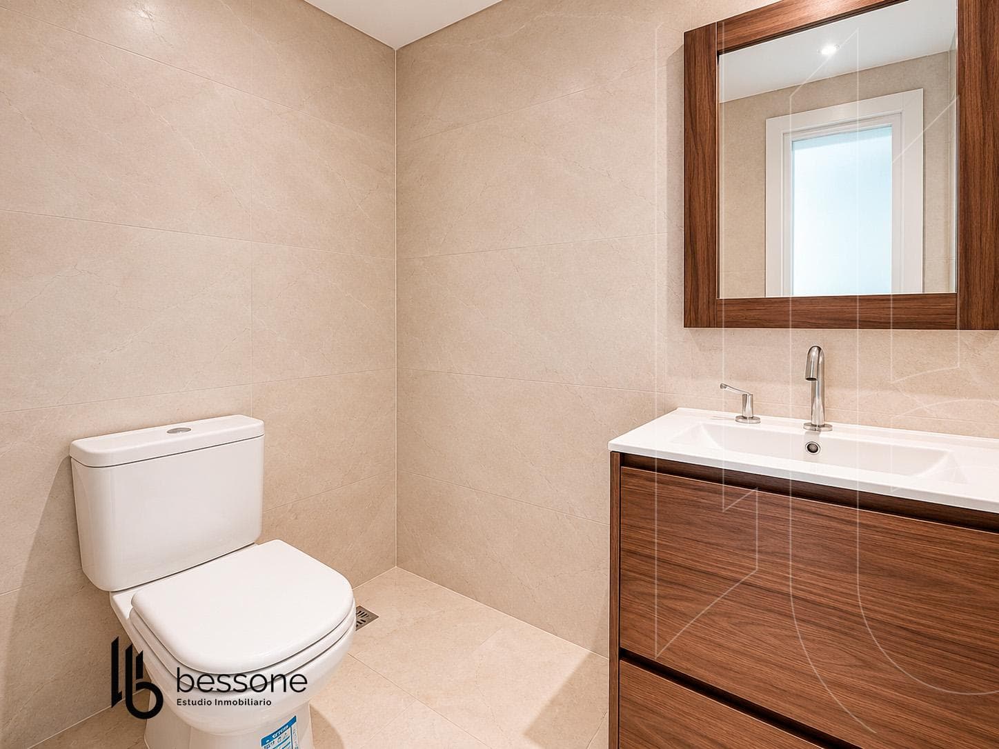 3-Room Apartment with Balcony, Ocean View, Double Garage, La Perla—Brand New
