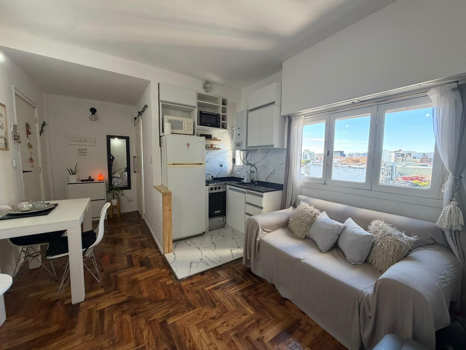 STUDIO APARTMENT FOR SALE WITH PRIVATE TERRACE IN PARQUE PATRICIOS—ELIGIBLE FOR MORTGAGE FINANCING