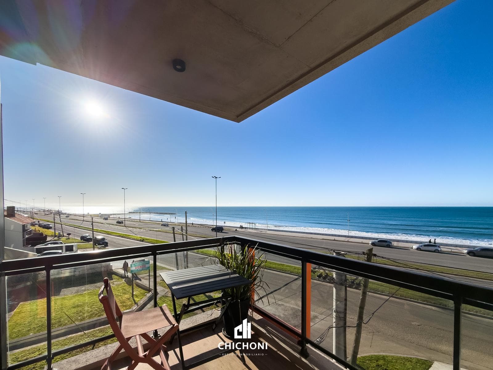 For Sale - 2-Room Apartment - Unobstructed Ocean View - Parking Space and Storage Room - Constitución Area