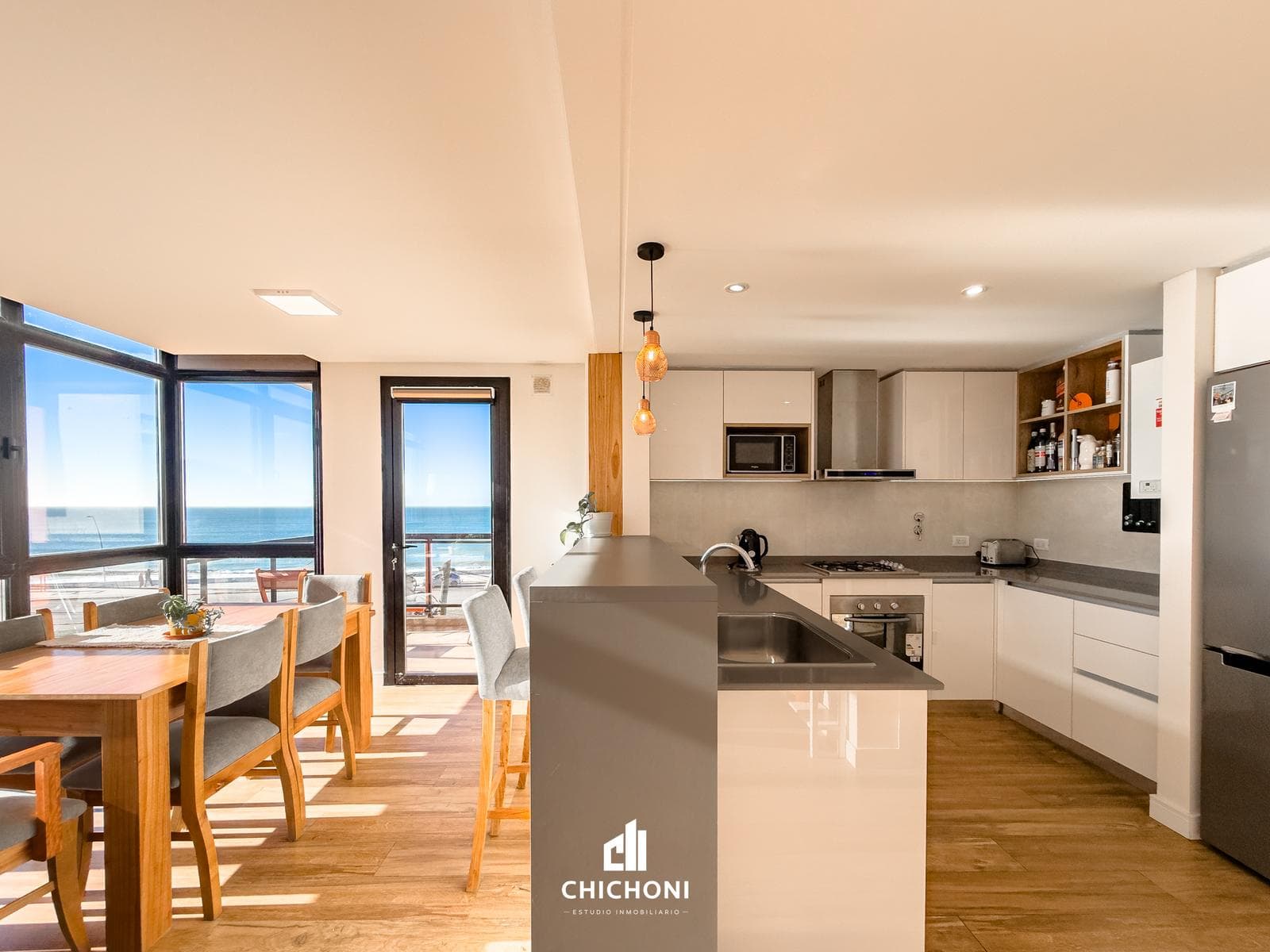 For Sale - 2-Room Apartment - Unobstructed Ocean View - Parking Space and Storage Room - Constitución Area