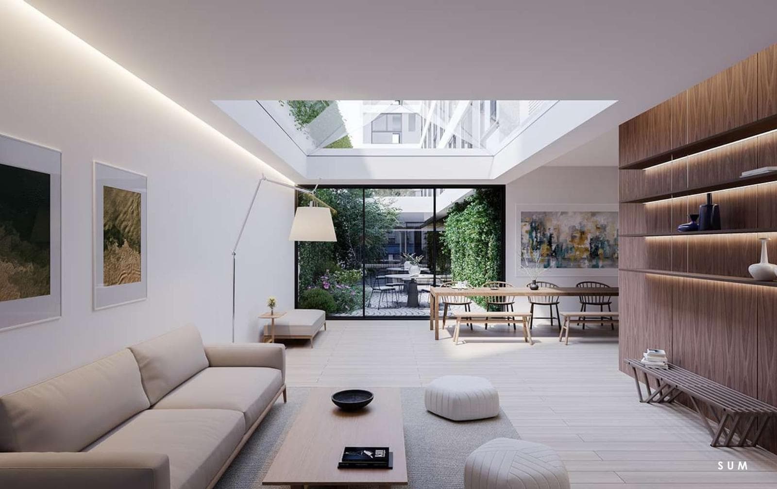 One-room apartment in Palermo with a balcony