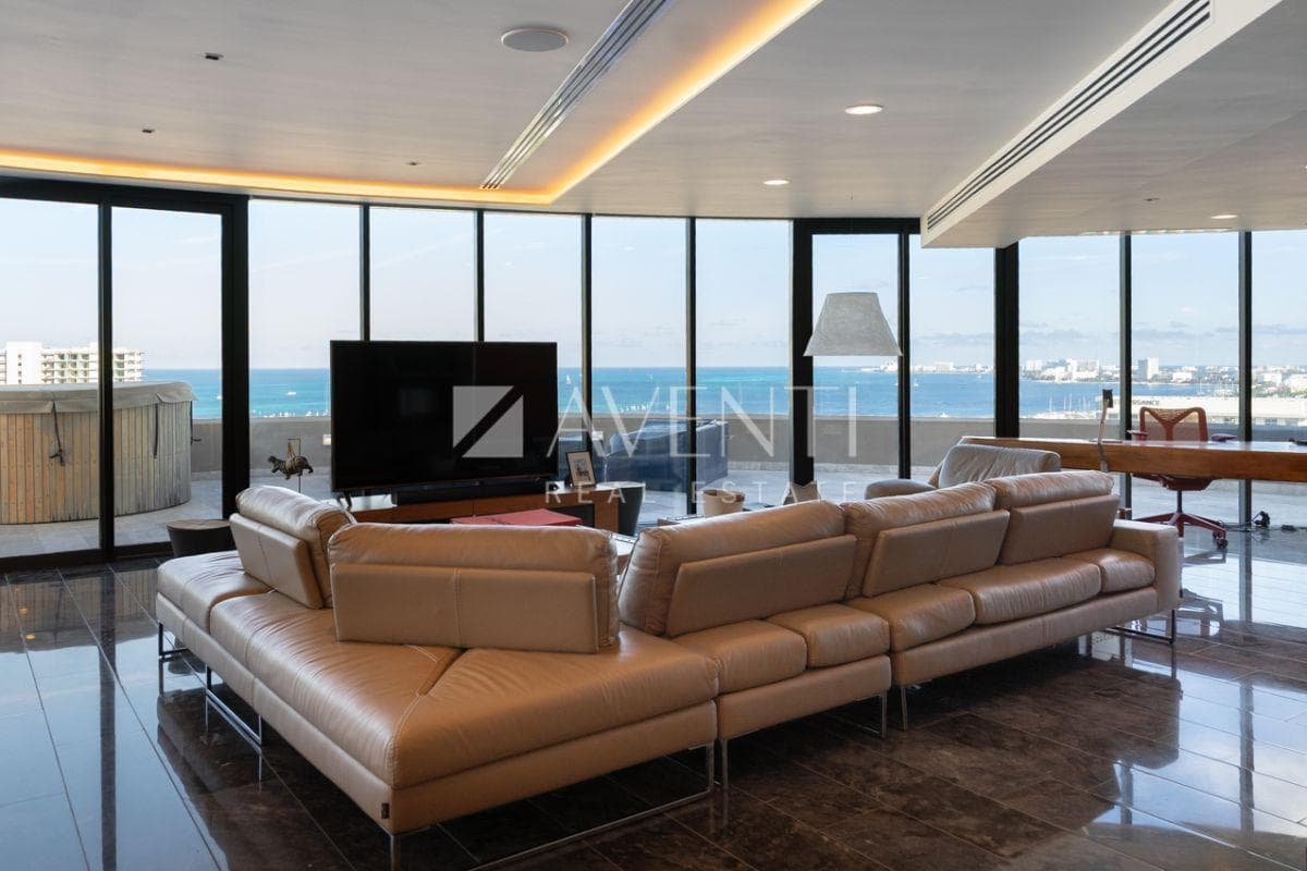 APARTMENT FOR SALE, SHARK TOWER, PUERTO CANCÚN, CANCÚN