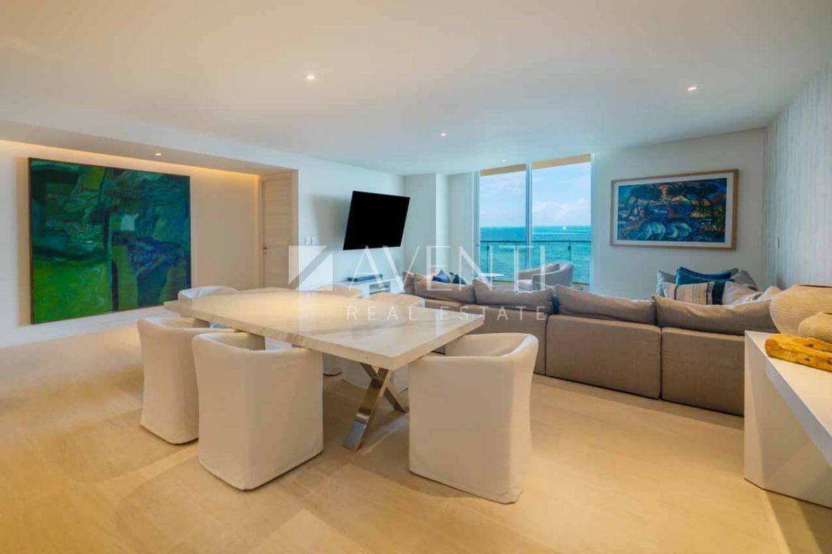 Furnished apartment for sale at Sls Beach Residences in Cancún.