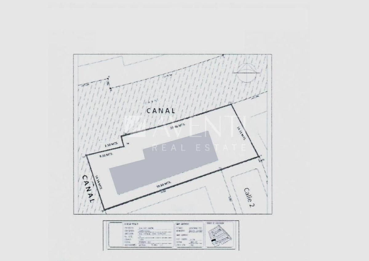 Residential Lot for Sale, Isla Dorada, Cancún Hotel Zone