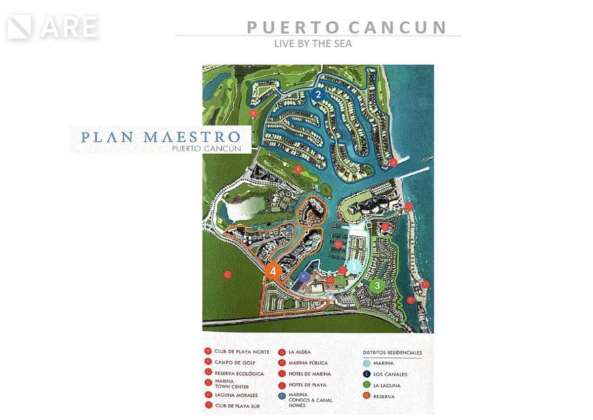 Land for Sale, Los Canales Residential Development, Cancún.