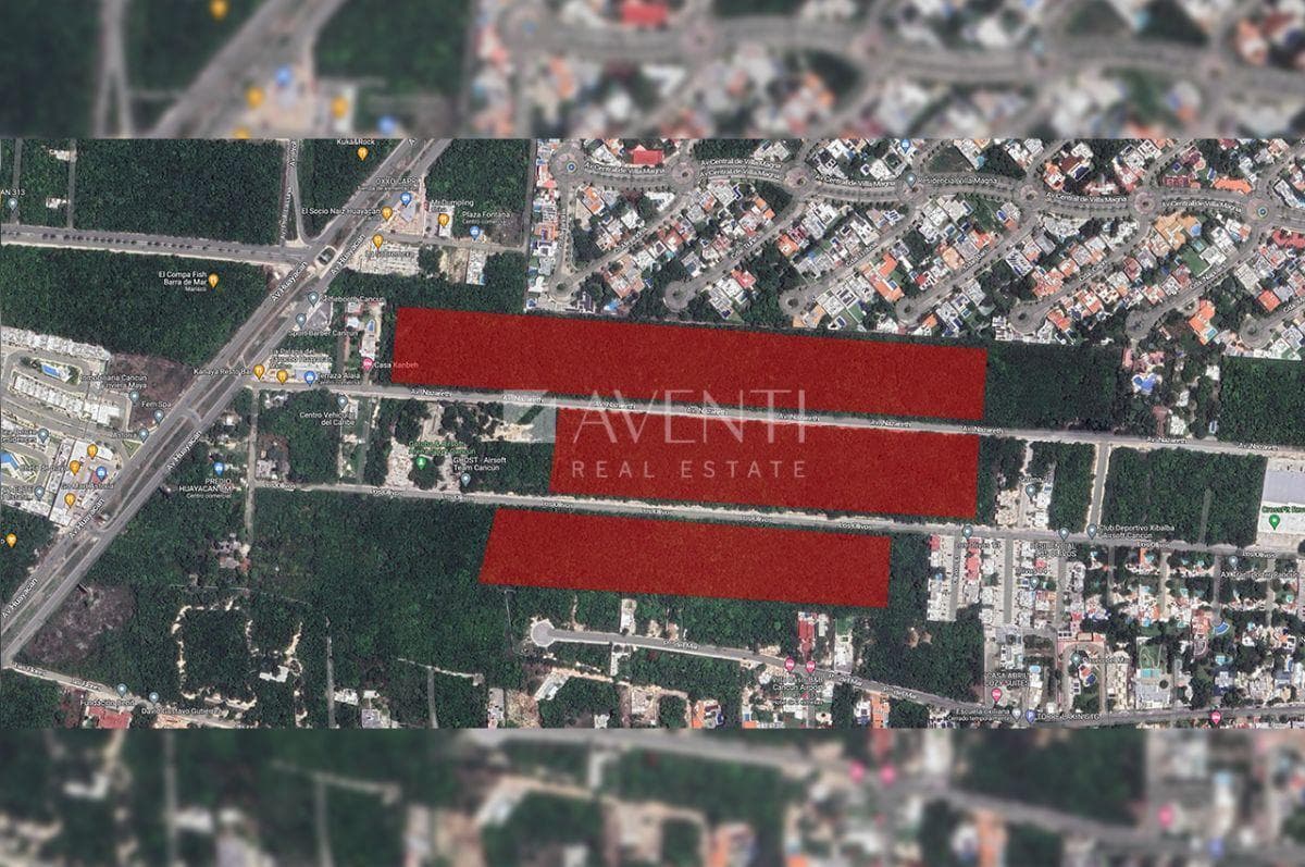 Land for Sale, Between Huayacan Ave. and Colosio, Cancún.