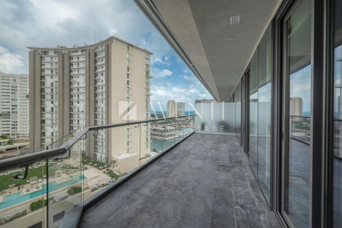 Apartment for Rent, Shark Tower, Puerto Cancún, Cancún