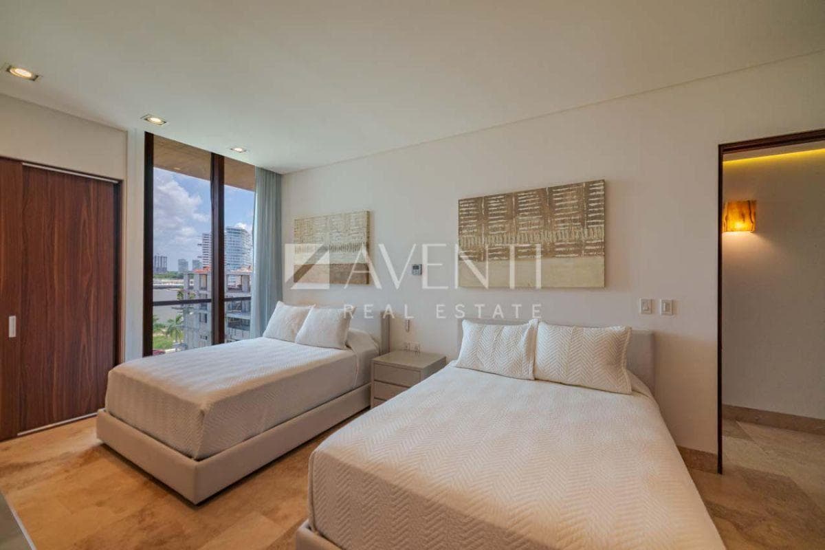 Apartment for Rent, Punta del Mar, Puerto Cancún, Cancún