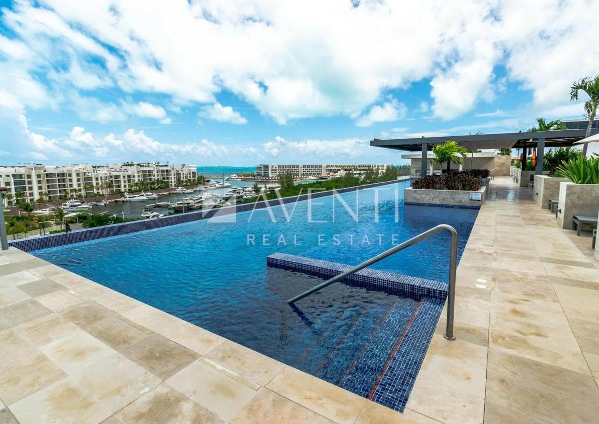 Furnished apartment for rent, La Amada Residencial, Cancún.