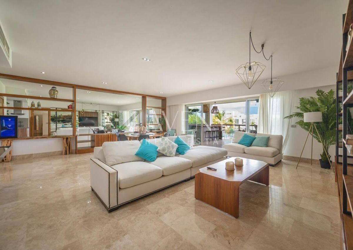 Furnished apartment for rent, La Amada Residencial, Cancún.