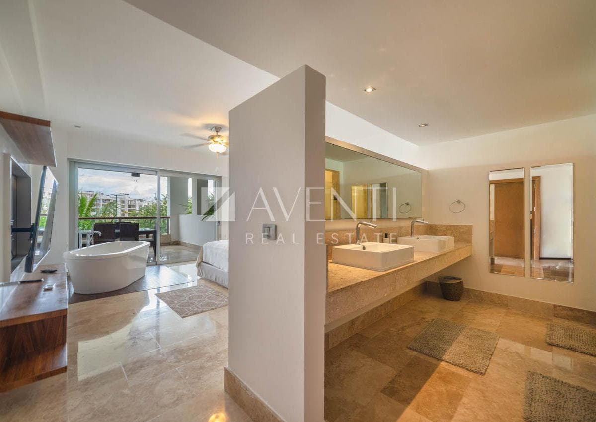 Furnished apartment for rent, La Amada Residencial, Cancún.