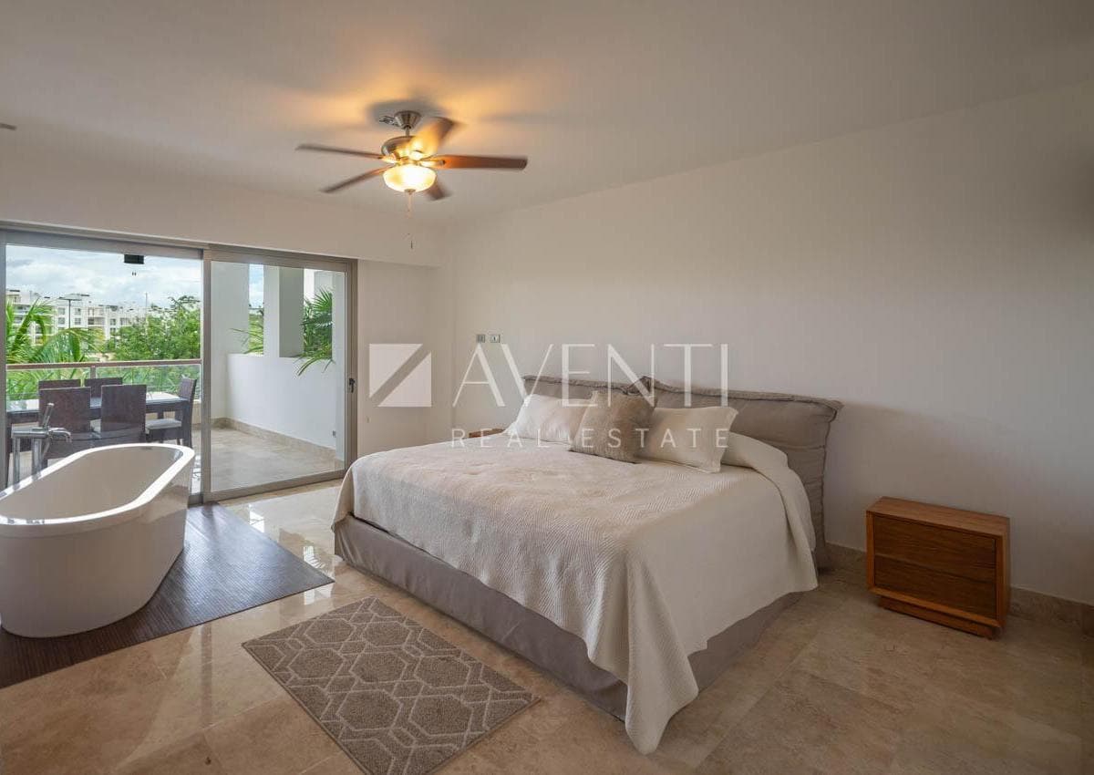 Furnished apartment for rent, La Amada Residencial, Cancún.