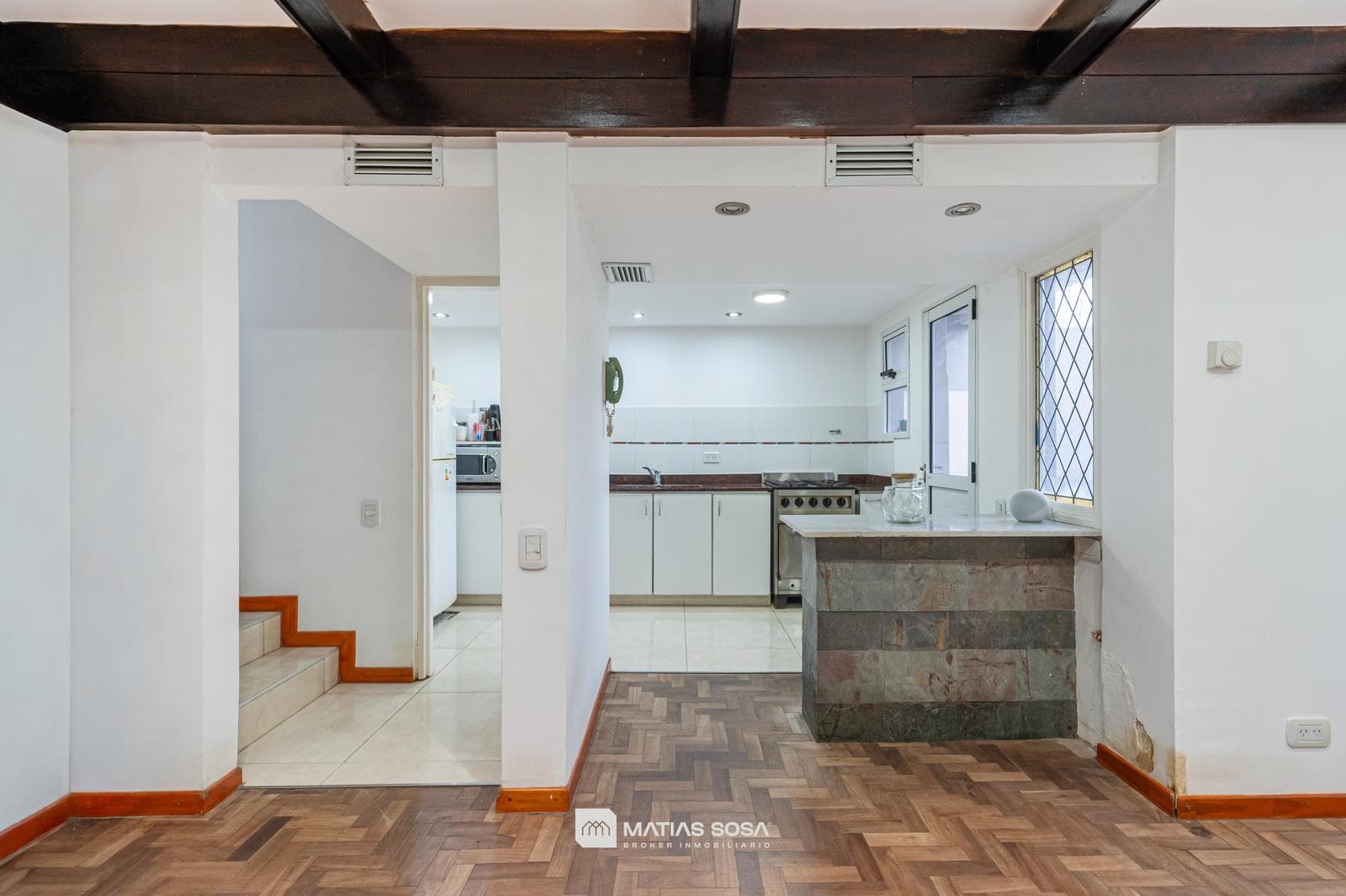 For Sale: 4-room house—plus apartment—garage—patio and barbecue area in San Carlos