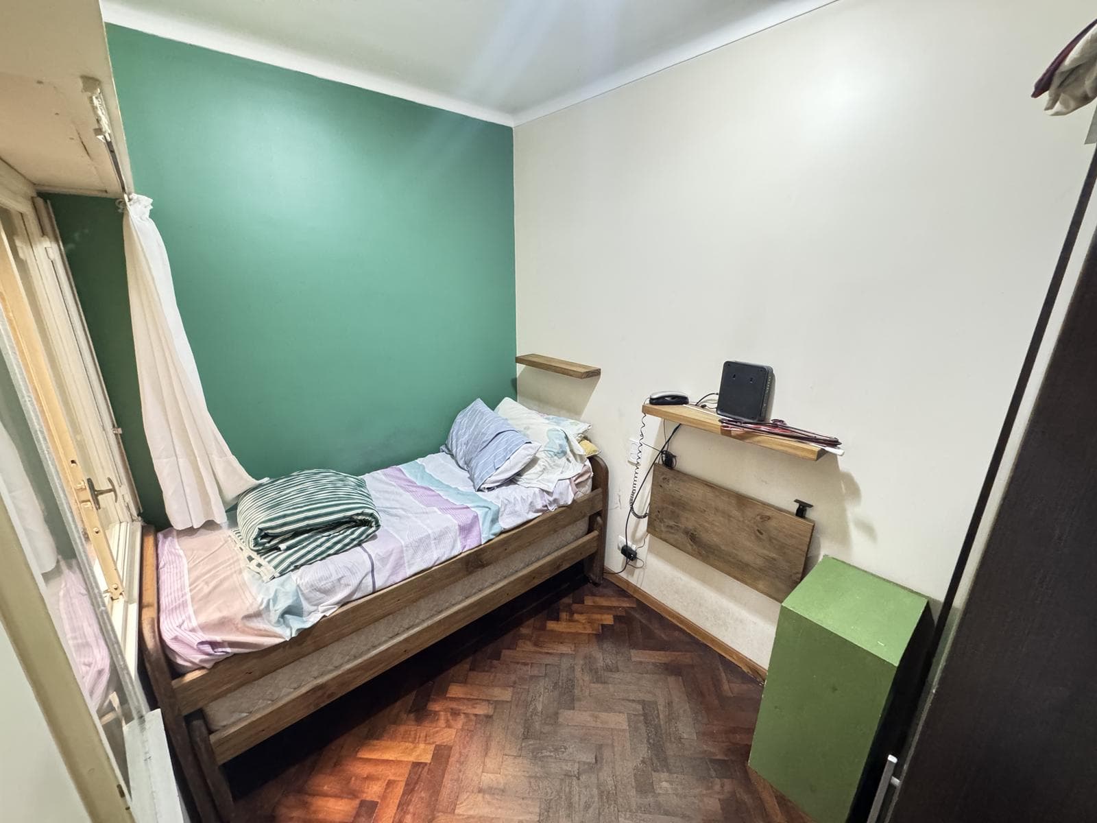 Bargain! Fully furnished 3-room apartment in Balvanera—1 block from Shopping Abasto