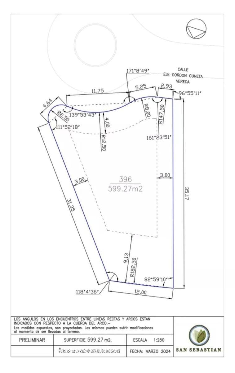 For Sale: 600 m² Perimeter Lot with Financing Available in the San Sebastián Escobar Neighborhood