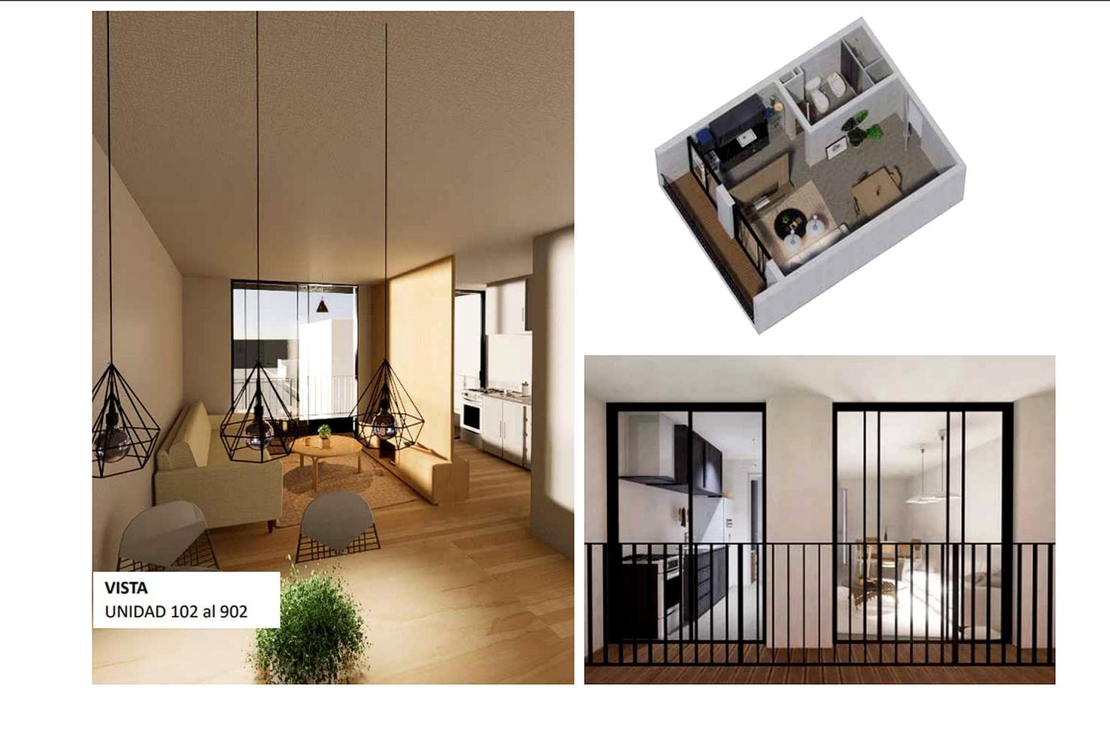 Studio apartment in Cordón