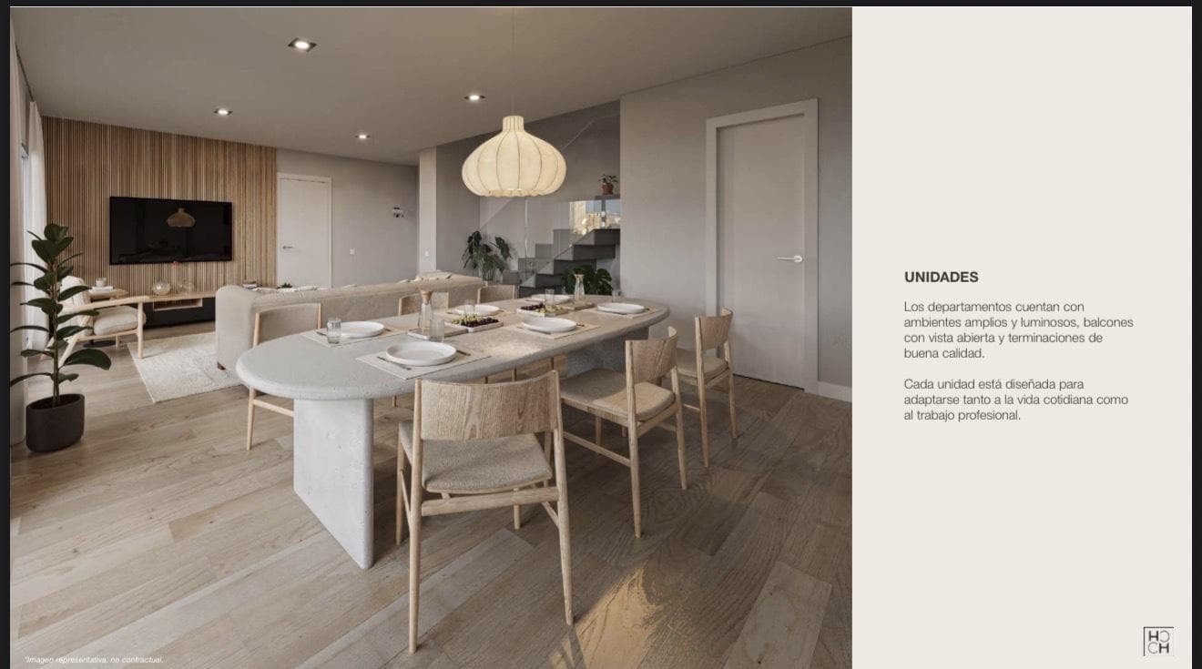 3-ROOM APARTMENT FOR SALE WITH BALCONY AND TERRACE—UNDER CONSTRUCTION IN NUÑEZ