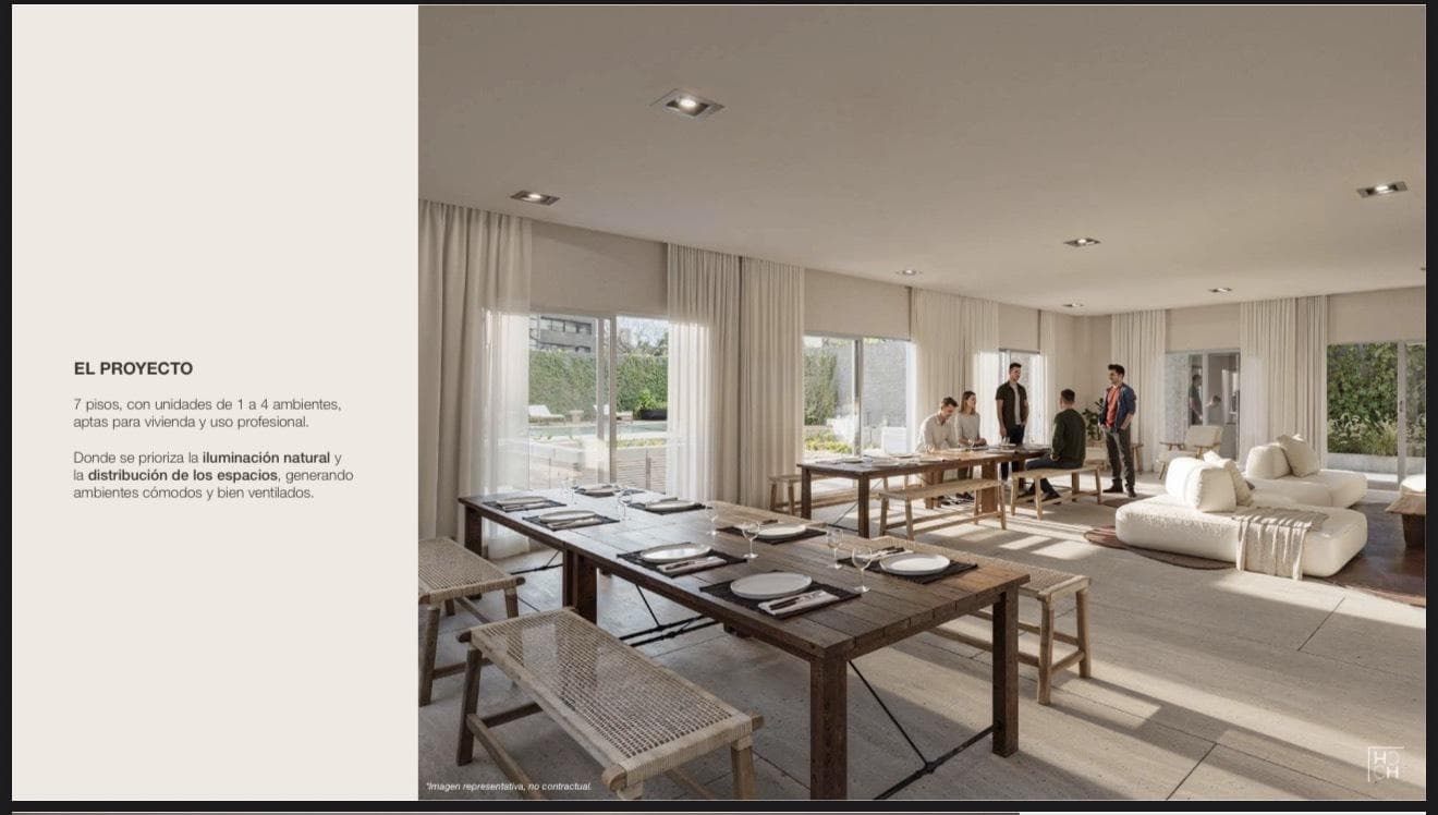 4-ROOM APARTMENT FOR SALE WITH A 55-METER TERRACE, UNDER CONSTRUCTION IN NUÑEZ