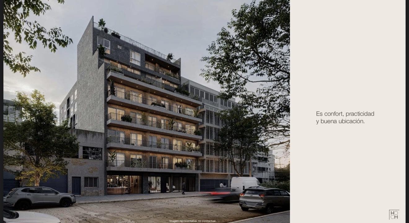 4-ROOM APARTMENT FOR SALE WITH A 55-METER TERRACE, UNDER CONSTRUCTION IN NUÑEZ