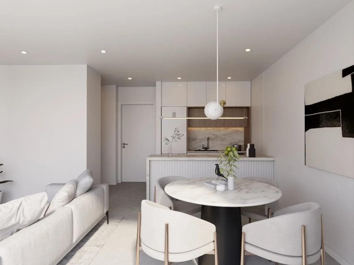 TWO-ROOM APARTMENT FOR SALE WITH BALCONY (UNDER CONSTRUCTION) IN RECOLETA