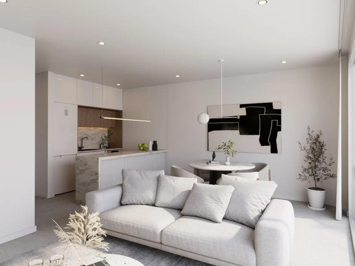TWO-ROOM APARTMENT FOR SALE WITH BALCONY (UNDER CONSTRUCTION) IN RECOLETA