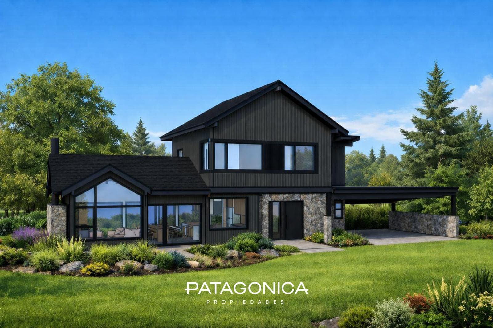FOR SALE: 1,196 m² LOT WITH 140 m² BUILDING PLAN, IMPROVEMENTS, BANDURRIAS, VILLA LA ANGOSTURA