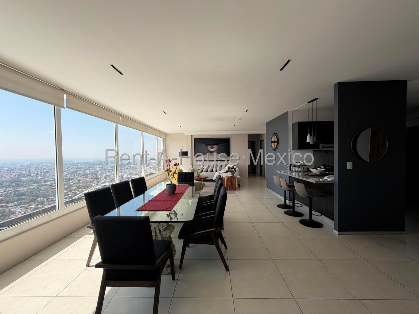 Furnished penthouse for sale and/or rent - 314 m² with a view of Querétaro in Lomas del Marqués