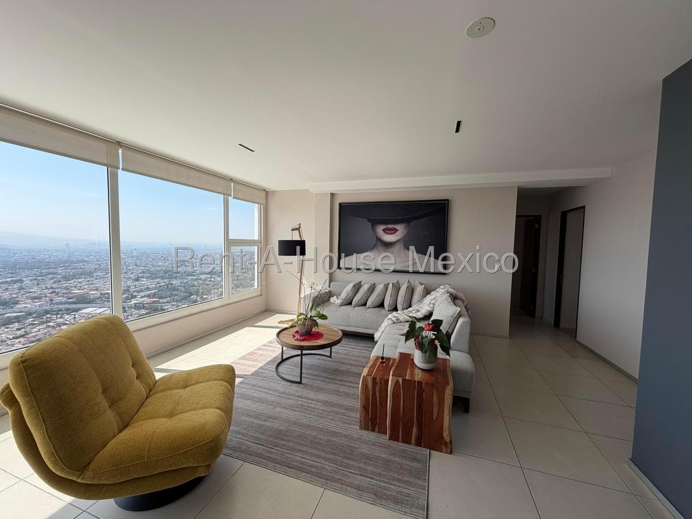 Furnished penthouse for sale and/or rent - 314 m² with a view of Querétaro in Lomas del Marqués