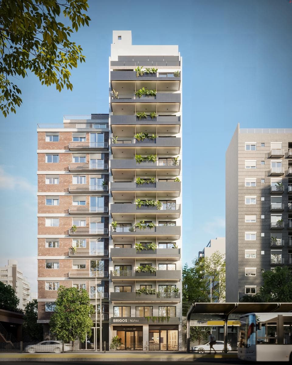 STUDIO APARTMENT FOR SALE WITH BALCONY IN NUÑEZ