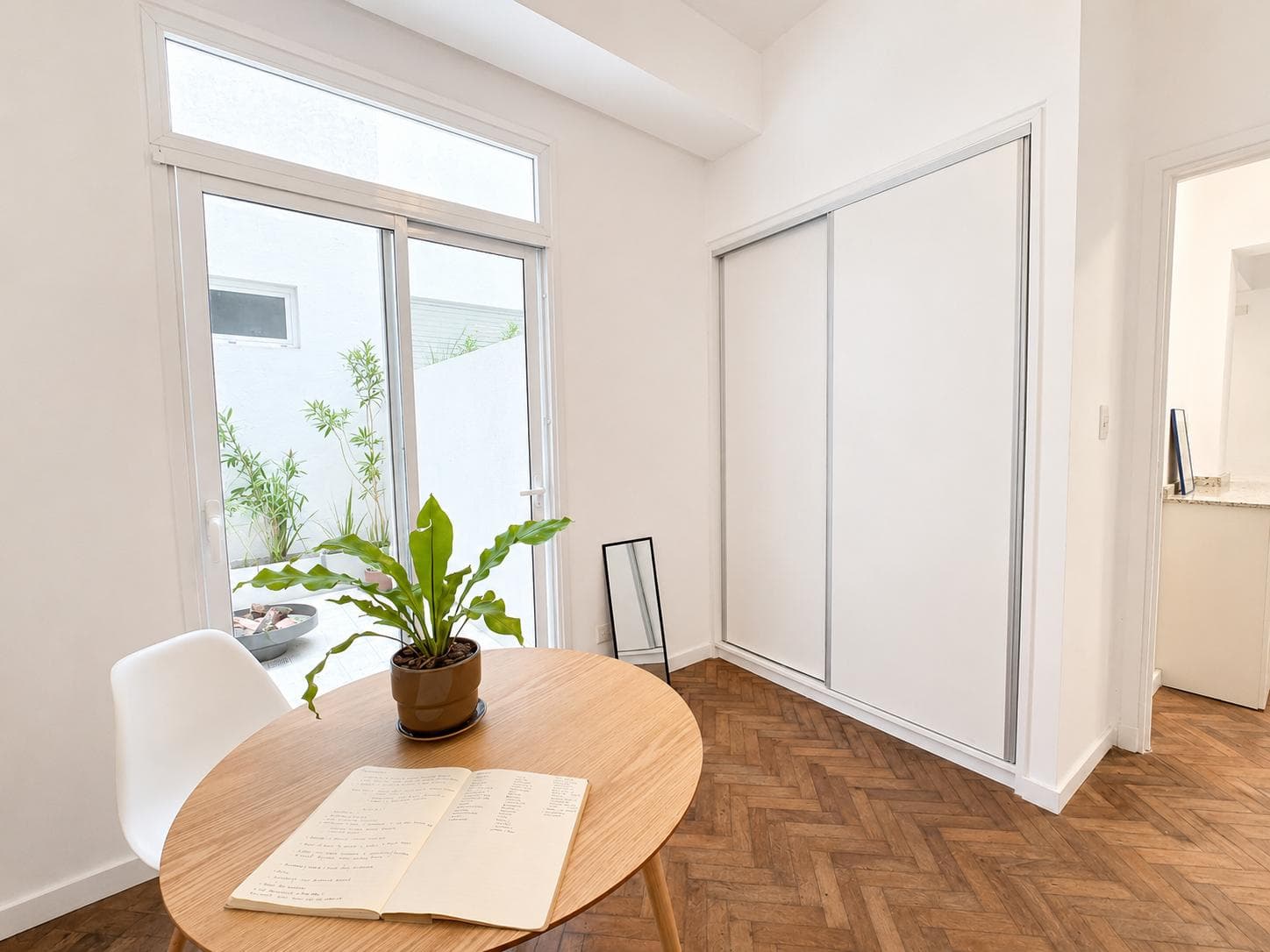 3-room apartment with a patio in Belgrano