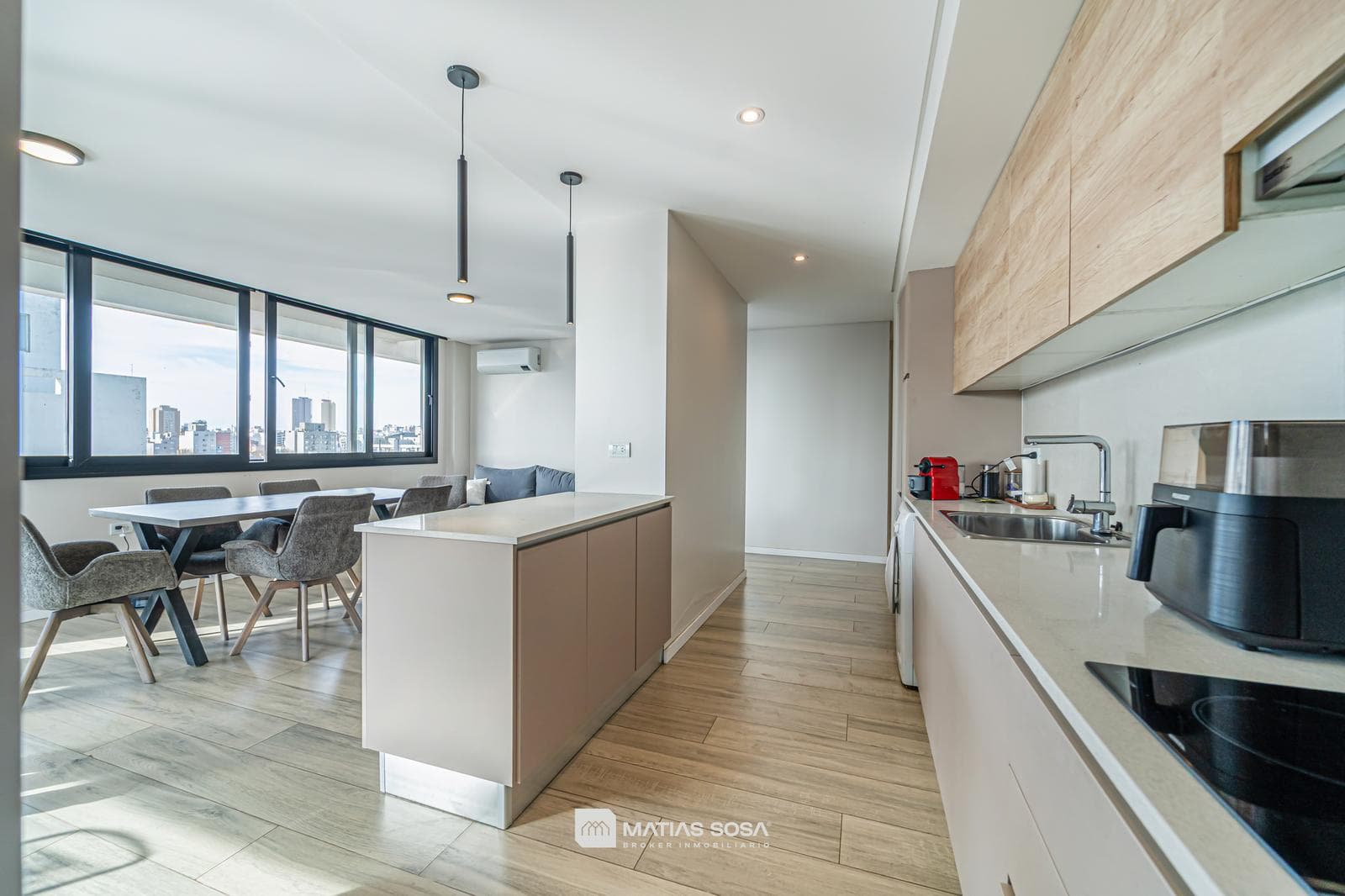 For Sale - Apartment - 3 Rooms - Terrace, Garage, and Storage Room - Chauvín - Category