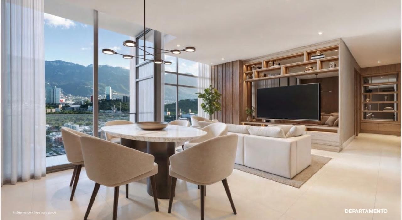 Apartment for Sale at the Corner of Gonzalitos and Morones Prieto