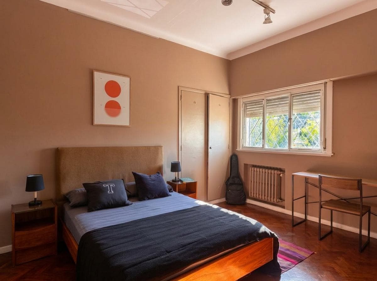 Two-story house for sale, 5 rooms, park, barbecue area, parking spaces, terrace, Villa Ballester.
